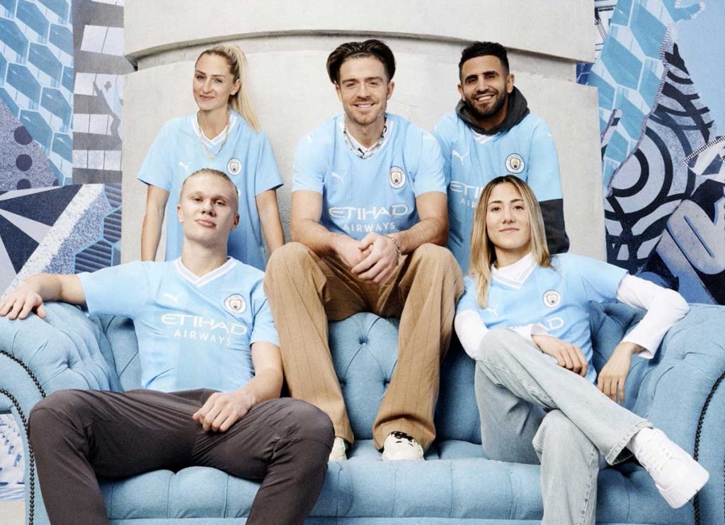 Maillot Manchester City domicile 2023/24