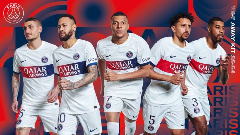 PSG Le maillot extérieur pour la saison 2023-2024 dévoilé par Nike Football