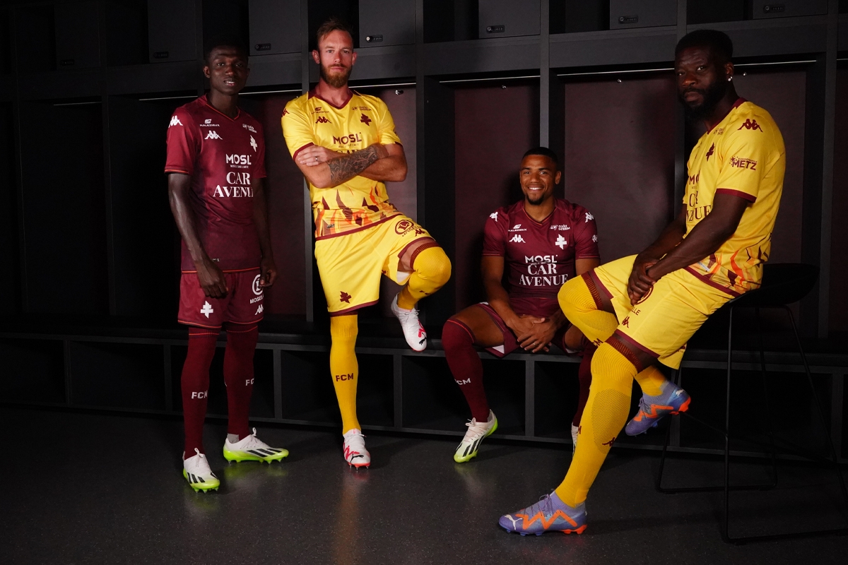 Nouveaux maillot FC Metz 2024