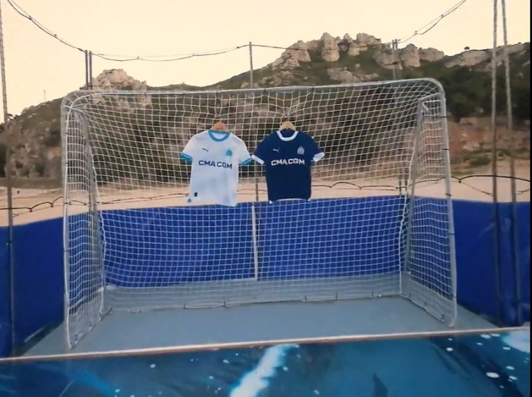 OM: les maillots domicile et extérieur 2023-2024 dévoilés par Puma