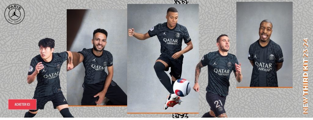 3eme maillot PSG Third 2024