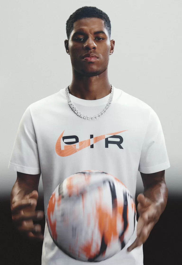 Nike s’associe au footballeur Marcus Rashford pour sa première collection de chaussures et d’apparel