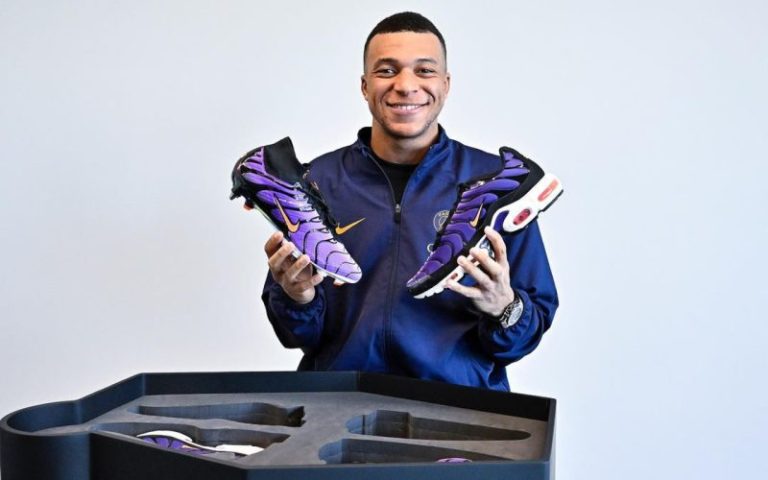 Nike dévoile une Nike Air Mercurial TN par l’intermédiaire de Kylian Mbappé