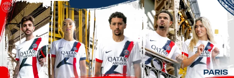 PSG: le Maillot Extérieur dévoilé pour la saison 2024-2025 !