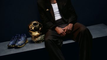 Ousmane Dembélé Ballon d Or 2025 collection adidas exclusive à Paris