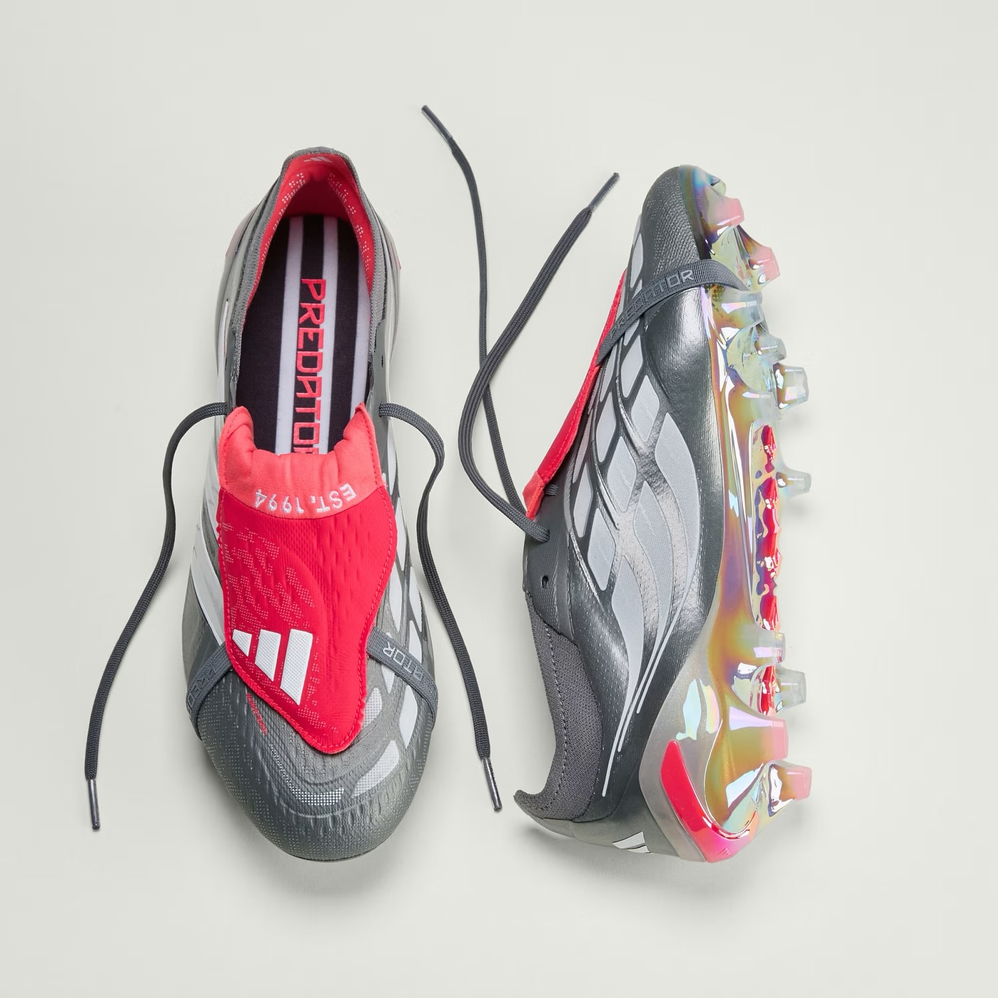 zones grip Strikeskin adidas Predator ailerons vs pastilles ondulées